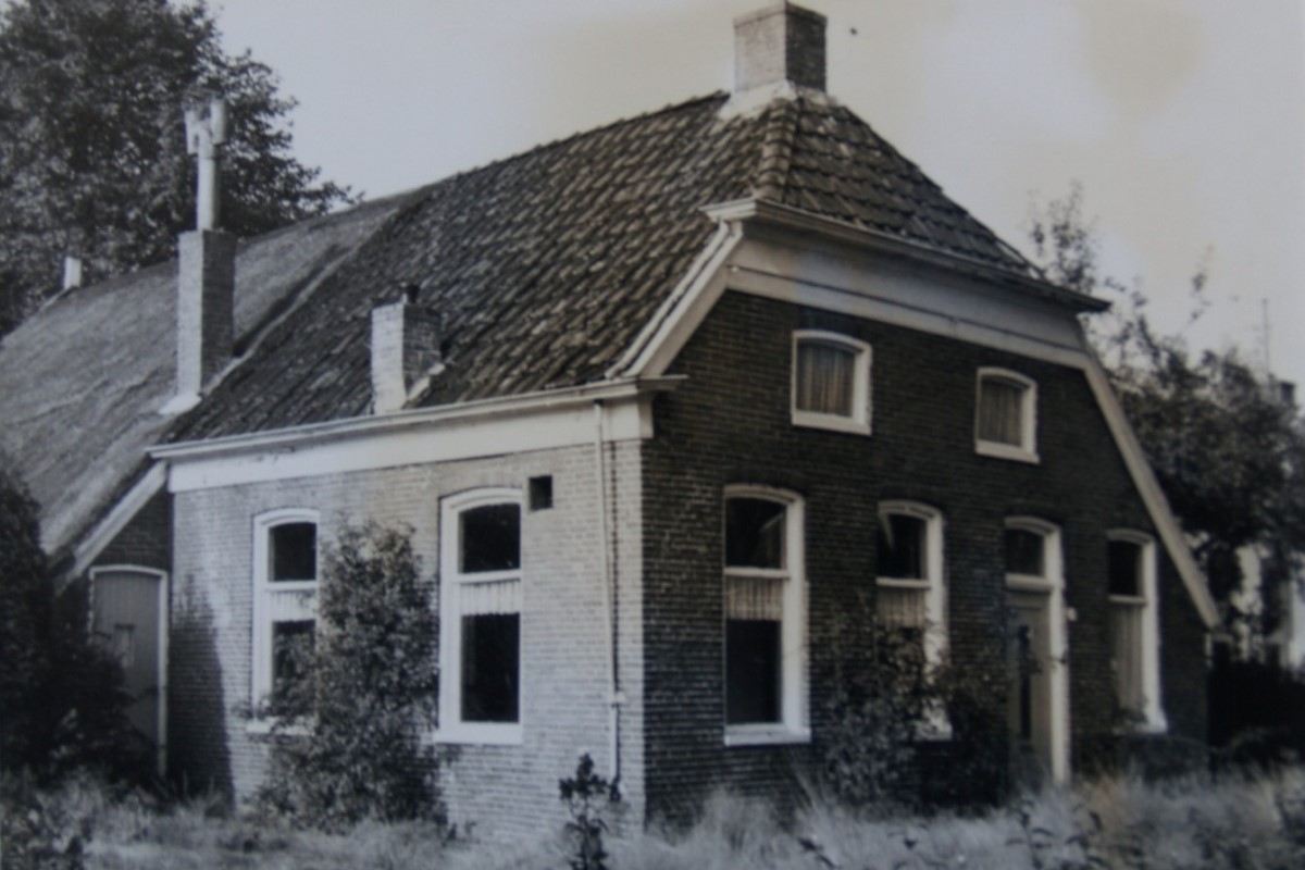 De boerderij van de familie Nienhuis te Haren