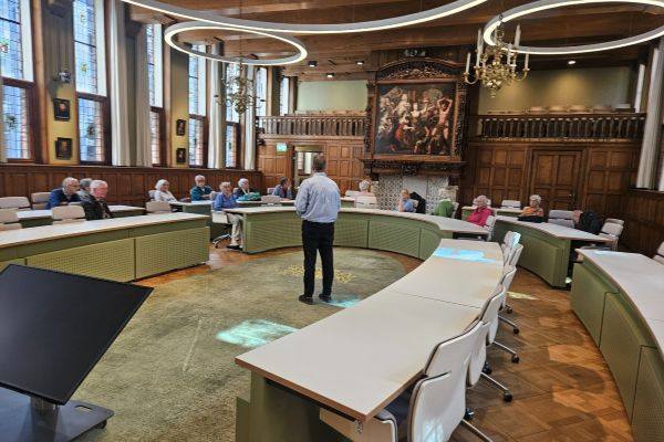 Rondleiding in het Provinciehuis